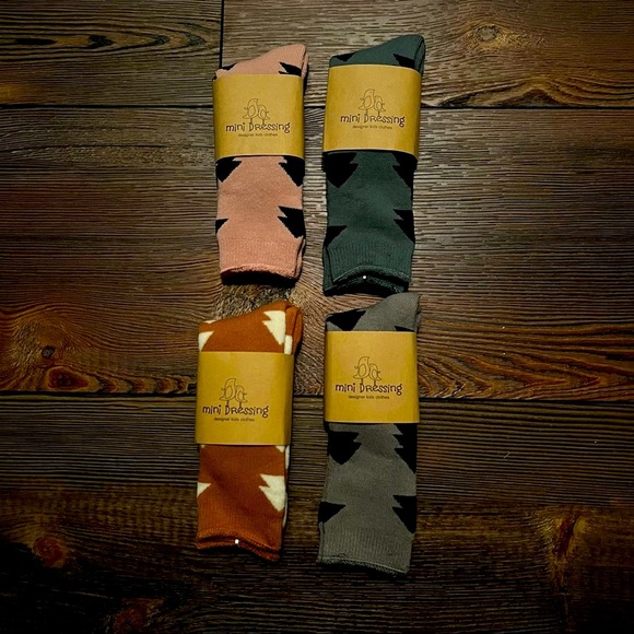 NWT Toddler Tree Socks Pack of 4 - Ages 3-4 - Picture 3 of 6